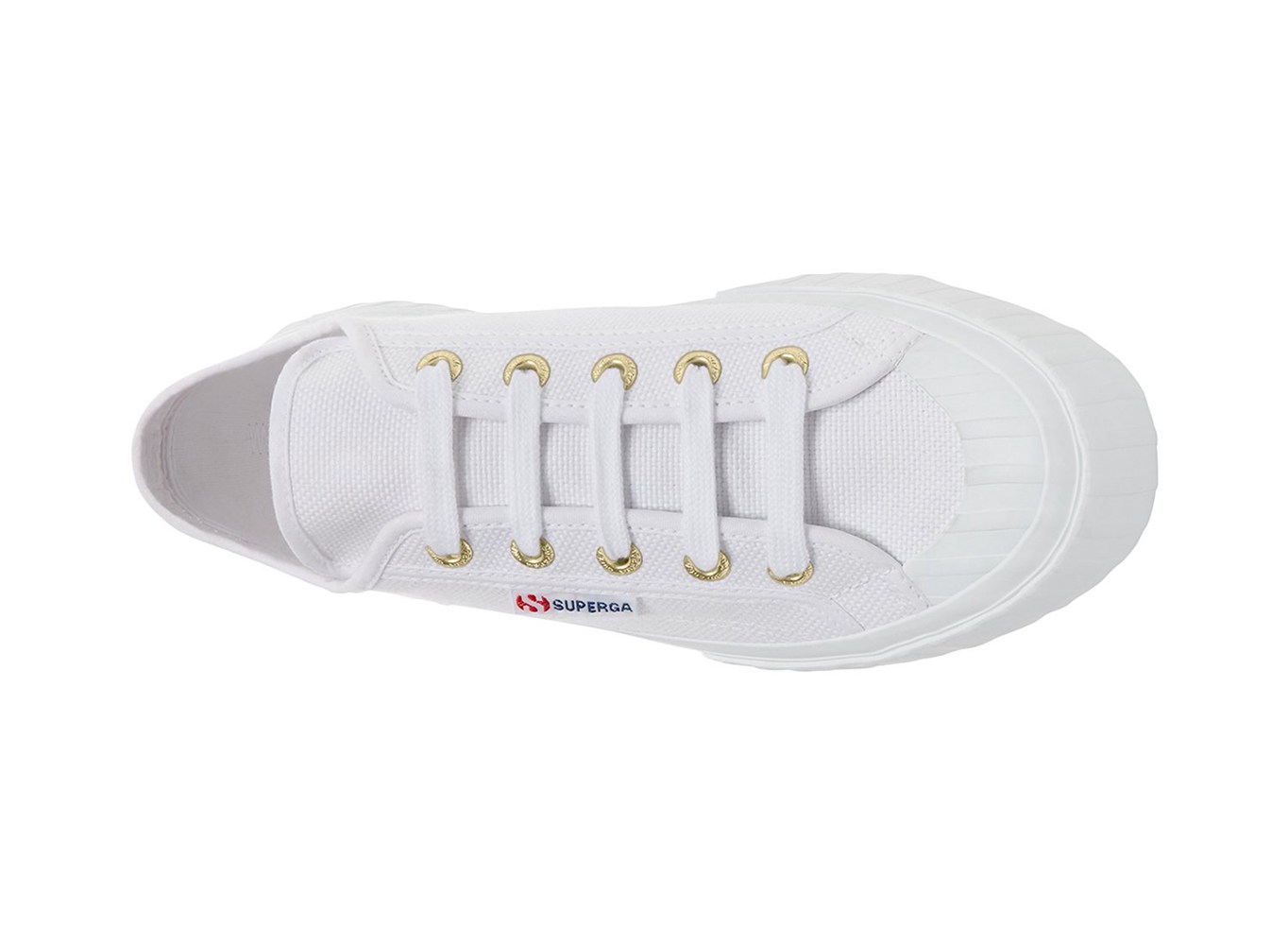 Superga Espadrille Womens - 2630 Stripe - White - LVQOG4378